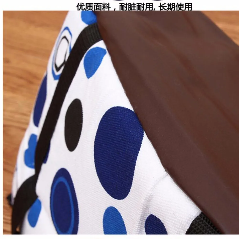 Сумка-переноска для собак и кошек с кружочками точками теплая зимняя