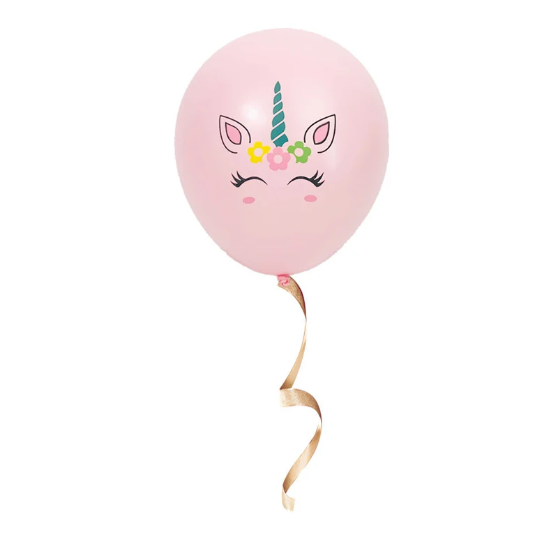 10pcs pink 10 шт/12 дюймов воздушный шар лошадь латексный тематический Декор поставки украшения на день рождения Babyshower гелиевые шары Дети Свадьба вечеринка - Цвет: 10pcs pink
