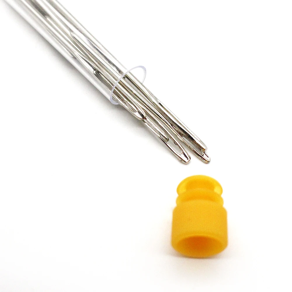 9 шт./компл. полезные крупноглазные тупые иглы стальная пряжа вязаные для швейной