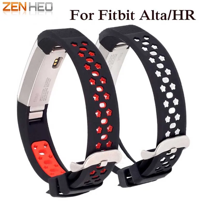 

High Quality Soft Silicone Secure Adjustable Band for Fitbit Alta HR Band Wristband Strap Bracelet Watch Replacement Accessories