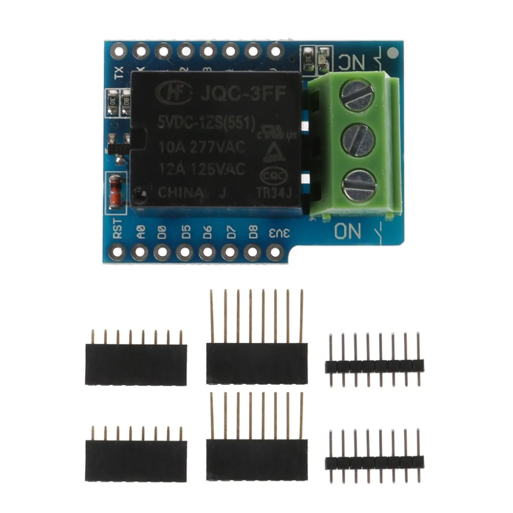 Реле щит для WeMos D1 Mini Wifi ch340 IoT Lua Arduino совместимый 397|Реле| |