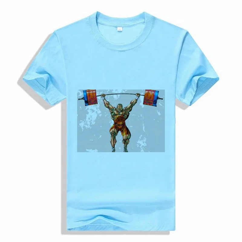 Футболка женская хлопковая с коротким рукавом и принтом Атлетика Тяжелая