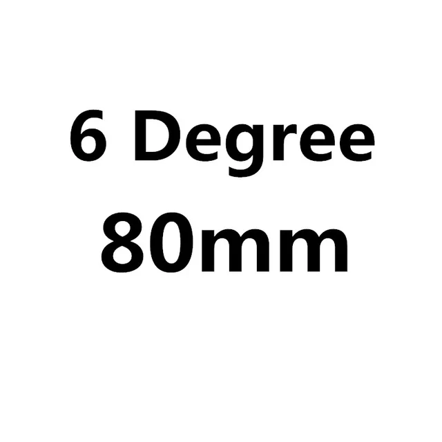 6 Degree 80mm Карбоновый держатель вынос руля 31,8 мм RXL SL труба из углеродистого волокна 3K Матовая дорожный велосипед стволовых 6/17 угол 70/80/90/100/110/120/130 велосипедный вынос руля - Цвет: 6 Degree 80mm