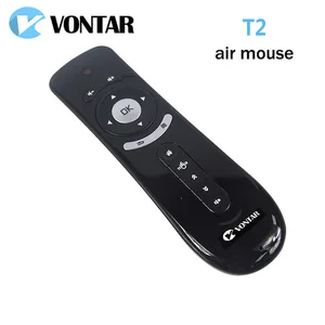 Пульт дистанционного управления VONTAR Air Mouse T2, 2,4 ГГц, с гироскопом, беспроводной