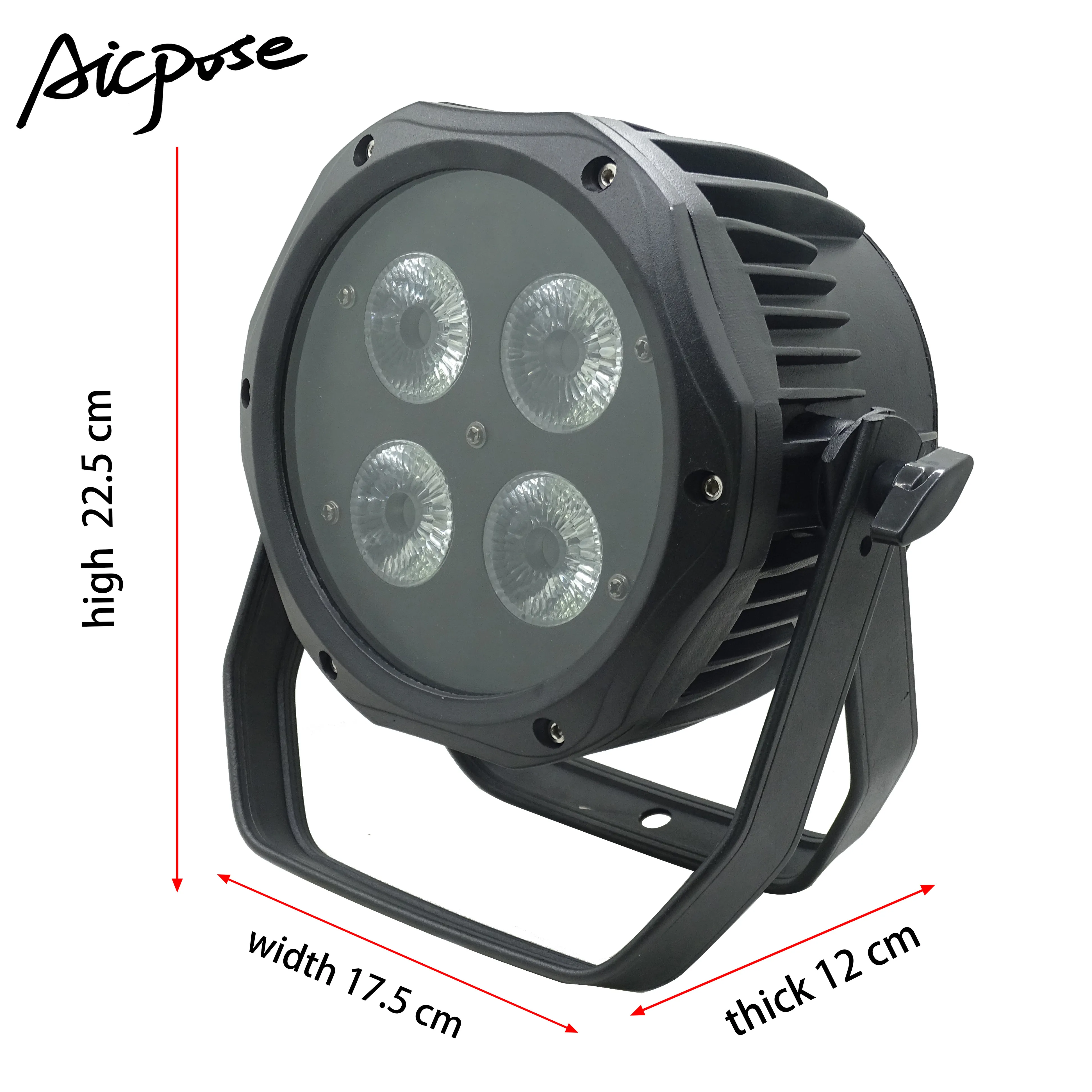 4X18W RGBWA UV 6in1 Par Led Outdoor Stage Light High Brightness Waterproof IP65 Wall Washer | Лампы и освещение