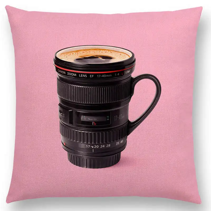 Pink Dream Colorful Fantasy Sexy Color Party High Heel Lipstick Candy Coffee Smoke Good Cushion Cover Sofa Throw Pillow Case | Дом и сад