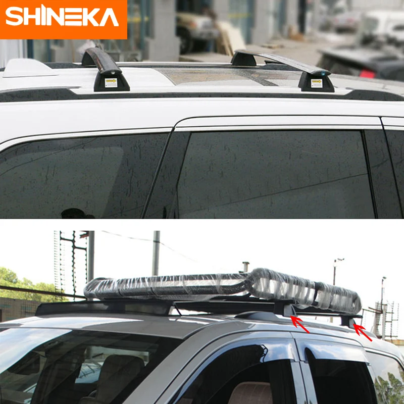 Багажники на крышу SHINEKA для Jeep Grand Cherokee 2011 2016 багажник автомобиля из алюминиевого