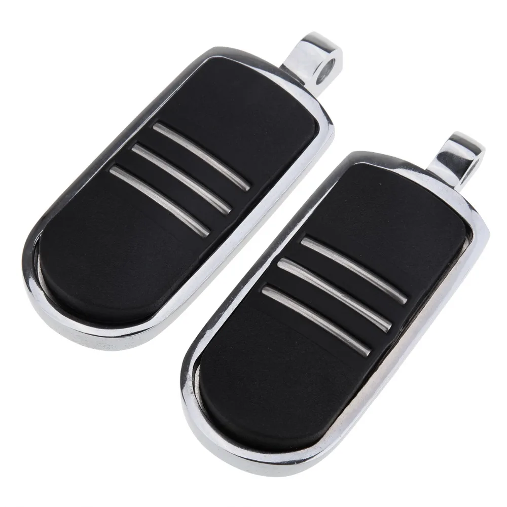 Streamliner Стиле Chrome подножек ноги колышек для Harley FLH Touring FLST softails|foot pegs|chrome foot pegsoftail pegs