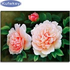 5d Набор для алмазной живописи сделай сам, Набор для вышивки крестиком, пион, 30*40 см, рукоделие и искусство, квадратная 3d вышивка, мозаика