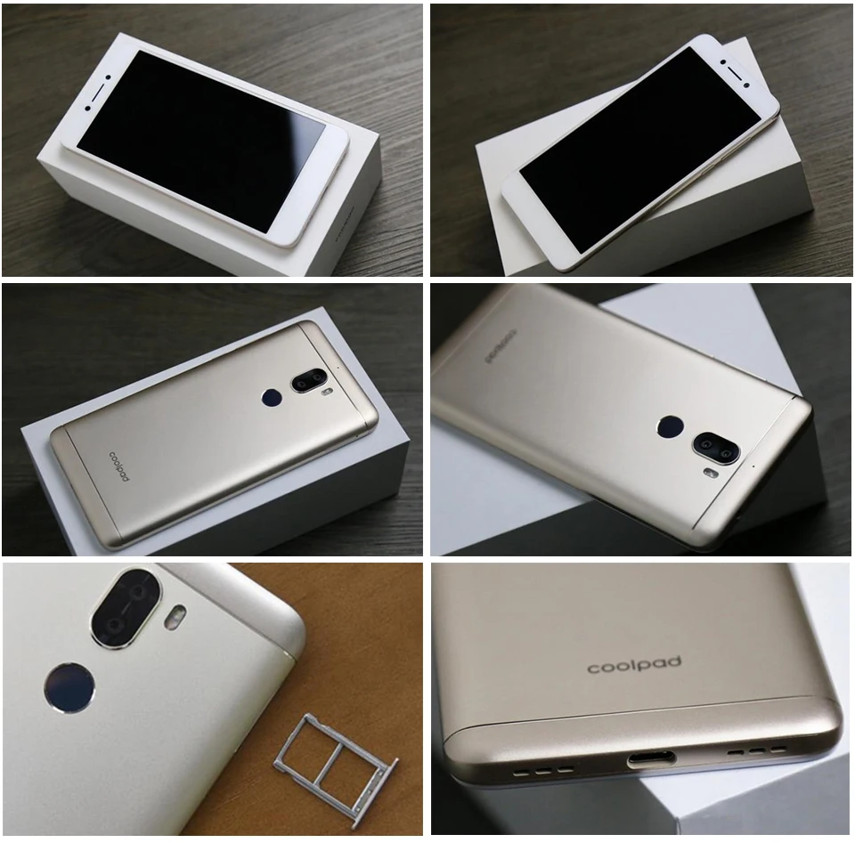 Оригинальный Coolpad Cool 6 play Смартфон Snapdragon 653 Восьмиядерный ГБ 64 Гб отпечаток пальца