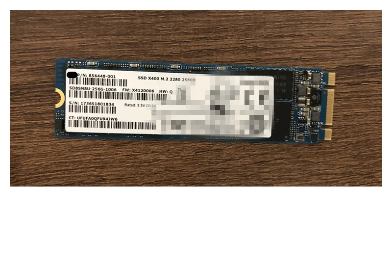 HP  256 SSD 823956-001, 856448-001, M.2 SATA-3,