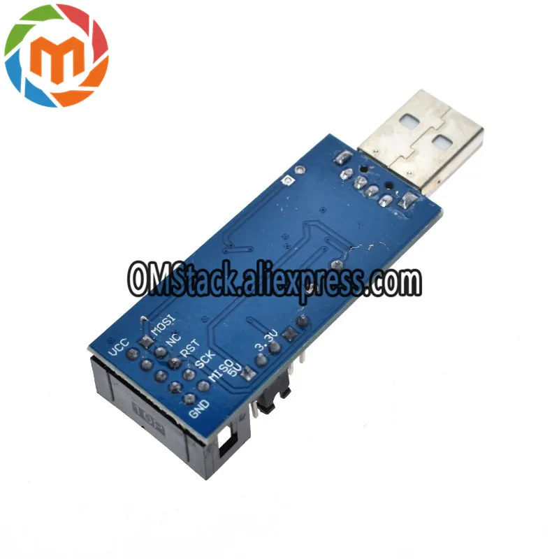 USBASP USBISP AVR программист USB ISP ASP ATMEGA8 ATMEGA128 Поддержка Win7 64 | Компьютеры и офис