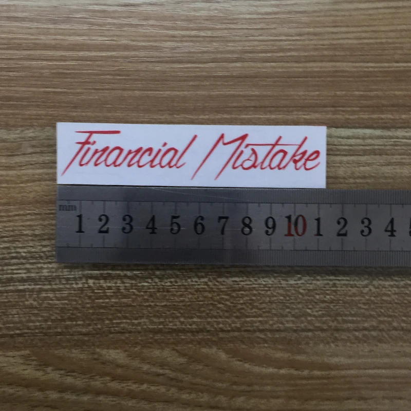 2017 Hot Sale Car Stying Sticker Decal Tuning Drift Bumper Financial White Bike Personality Fashion Vinyl Jdm | Автомобили и
