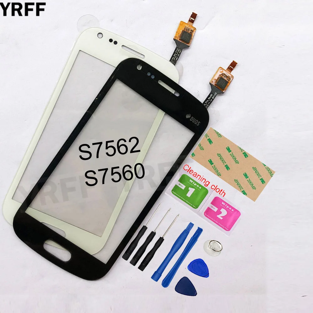 Сенсорный экран с дигитайзером для Samsung Galaxy Trend Duos S7562 S7560 4 0 дюйма сенсорное стекло