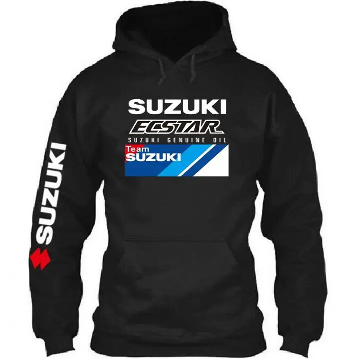 2019 Брендовые мужские Весенние Новые мотоциклисты Suzuki team ecstar толстовки с