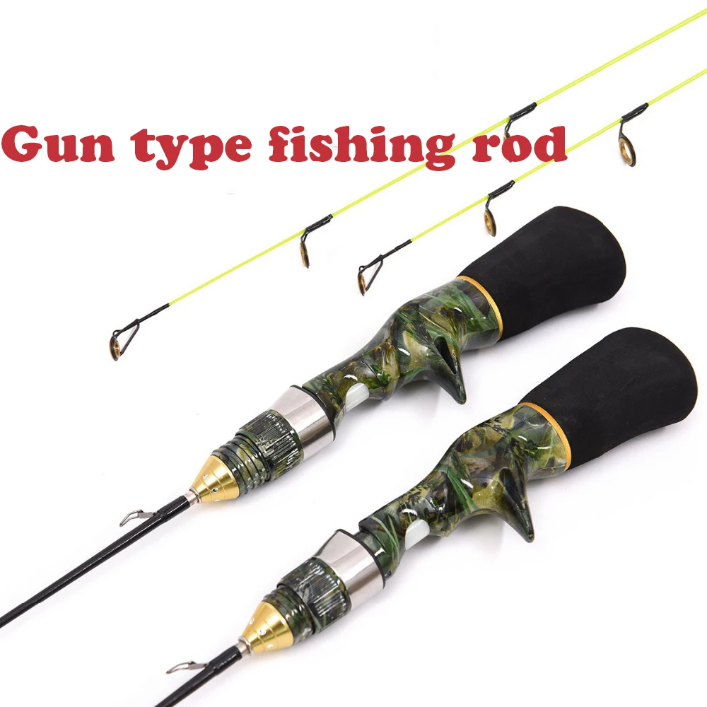 

New innovative camouflage guns ice fishing raft fishing rod