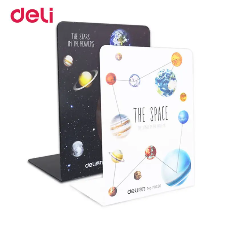 Deli винтажные милые металлические концы для книг декоративная настольная