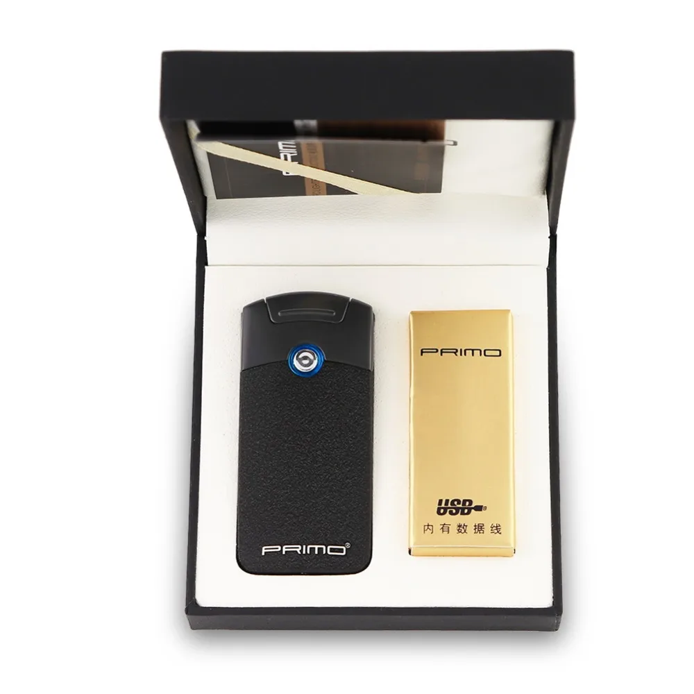Импульсно дуговая Перезаряжаемые USB Зажигалка Ветрозащитная электронная