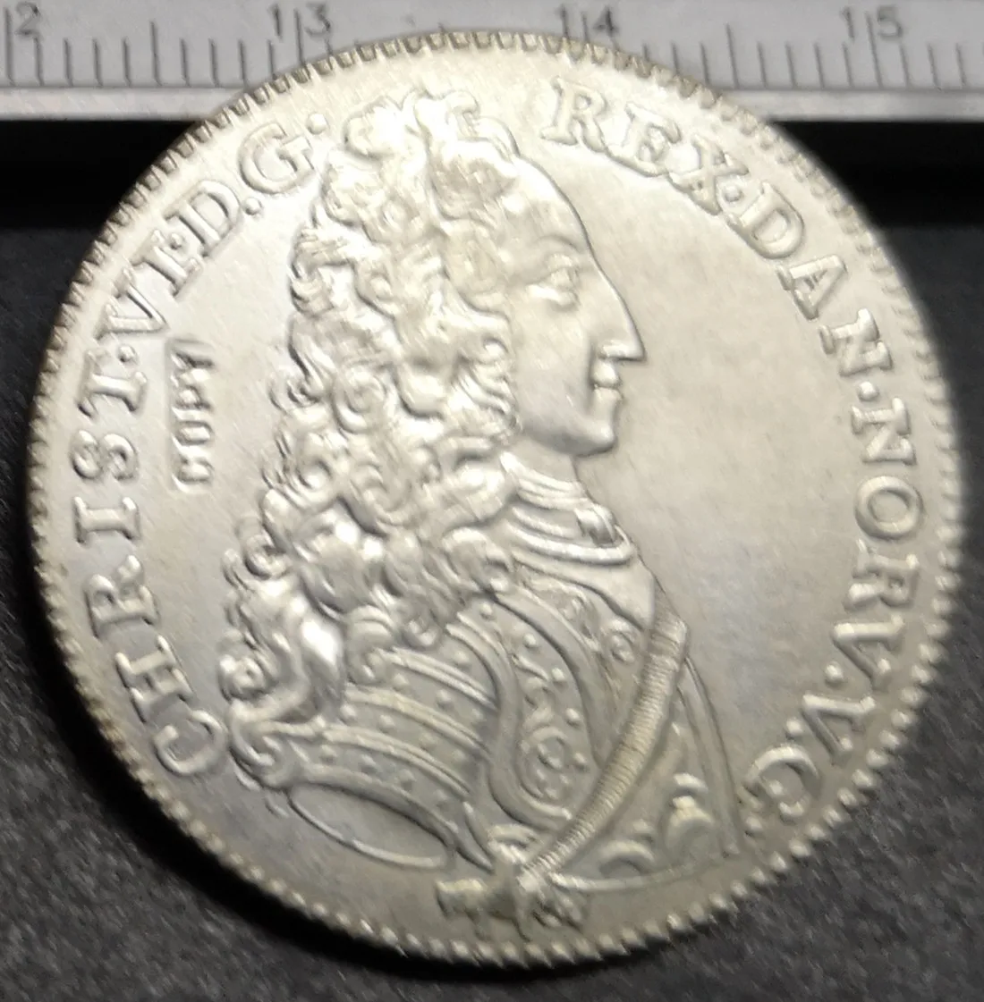 1732 дания 24 ролика данск кристиан ви серебряная копия монеты|coin coins|coin copycoins silver |