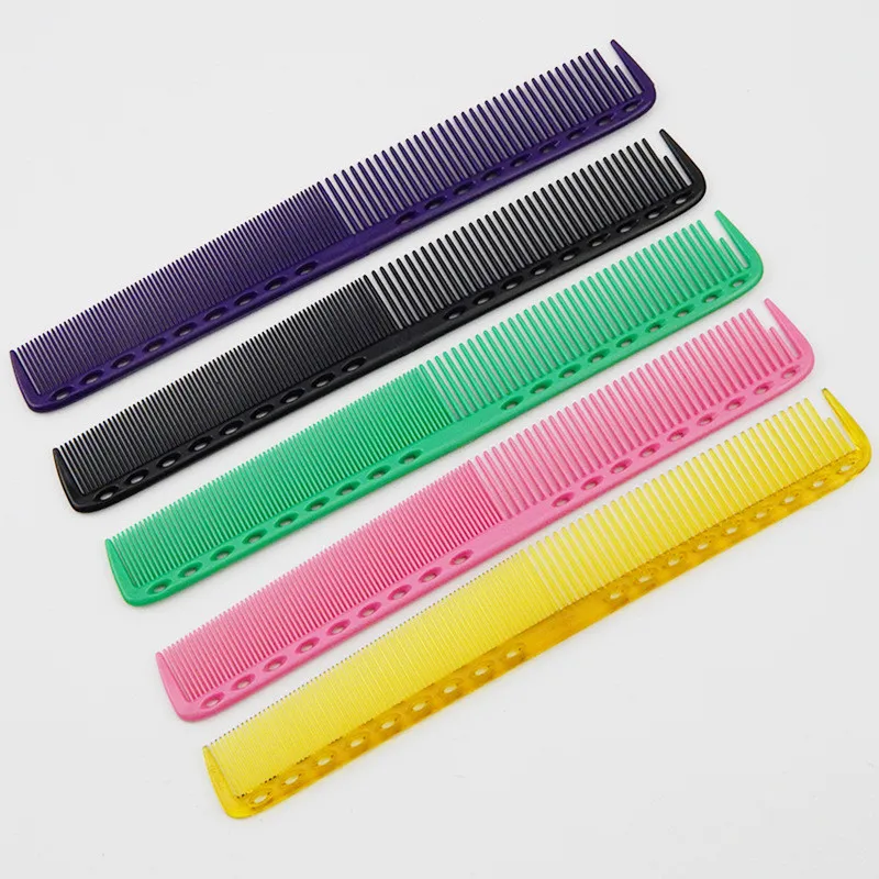 Парикмахерская расческа для стрижки волос парикмахера из пластика