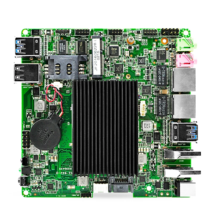 Бесплатная доставка Qotom Мини ПК с Celeron J3060 J3160 безвентиляторный 2 Lan VGA COM X86 Linux Pfsense