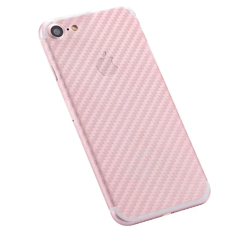 5 шт. полное покрытие 3D задняя часть из углеродного волокна Fim для iPhone 7 8 plus 6s