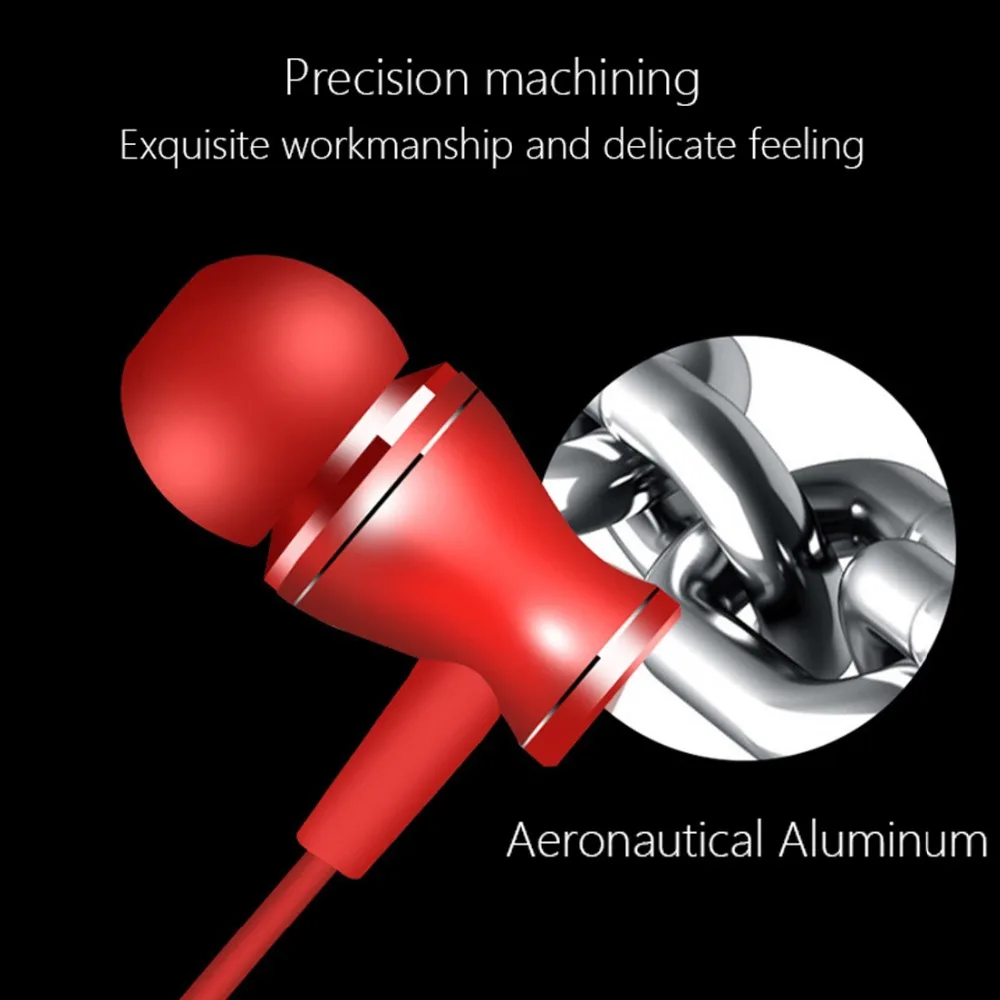Magnetic Earphone with Microphone Volume Adjust Stereo Bass Sound Headset Sweat-proof In-Ear Sport Earbuds Earpieces for Phone |