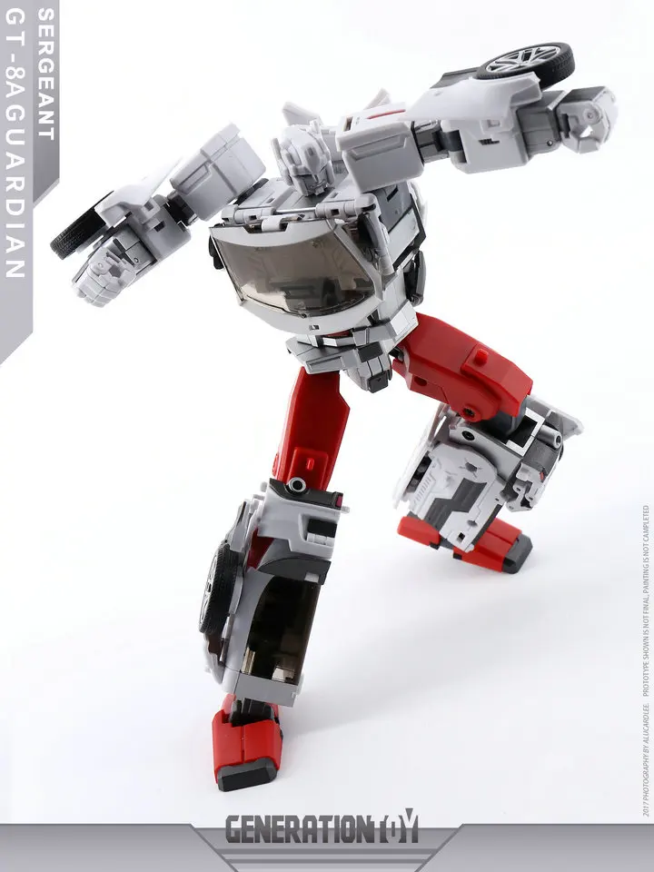 [Горячая Распродажа] [показ. Z Store] поколение игрушек GT Guardian 08A Sergeant Defensor Streetwise