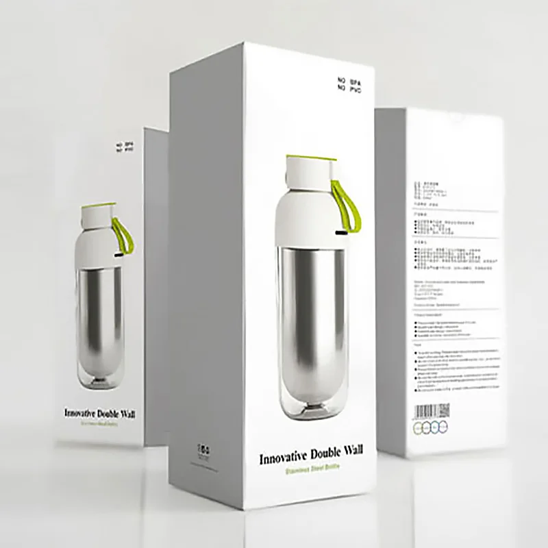 Горячая Распродажа инновационная бутылка для воды из нержавеющей стали с