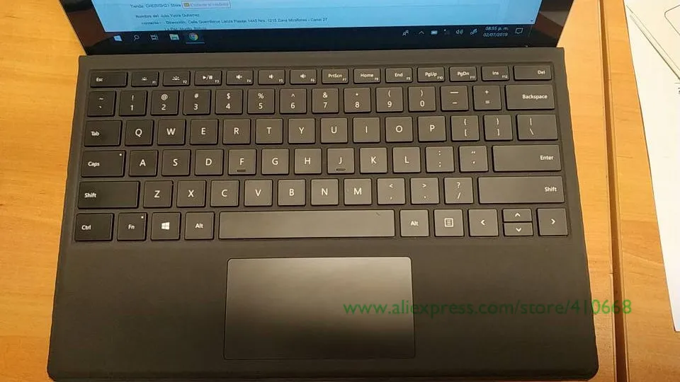 Для Microsoft Surface Pro 4 5 6 12 3 дюймов прозрачный зеркальный защитный чехол для новой