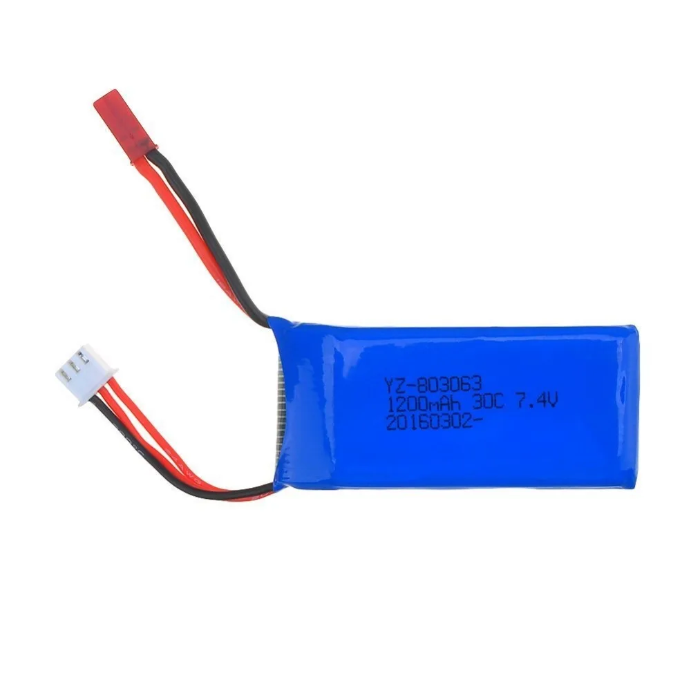 3 шт. 7 4 в 1200 мАч 30C Lipo аккумулятор для Yizhan X6 MJX X101 Wltoys V353 V353B V666 V262 A949 A969 A979 K929 V912 V915 RC