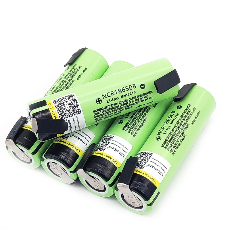 

Hot LiitoKala NEW original NCR18650B 3.7V 3400mAh 18650 rechargeable lithium battery for battery + DIY nickel piece