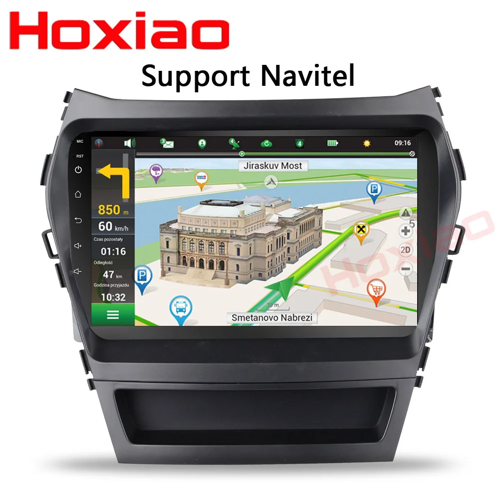 Автомобильный android dvd для hyundai IX45 Santa fe 2013 2014 2015 Системы стерео Bluetooth Авто Радио 2 din