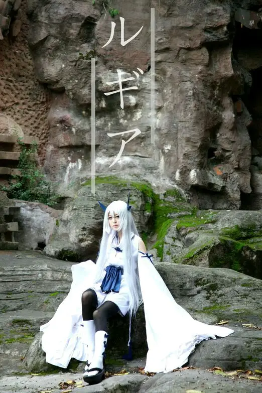 Lugia Shower Vaporeon Aquali Aquana Косплей Костюм с носками аниме на заказ любого размера 11|cosplay