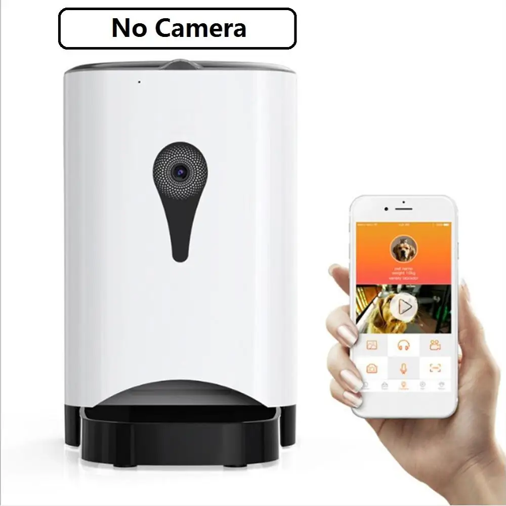 02 UK/AU/EU 4.5L кормушка для домашних животных, Wifi Пульт дистанционного управления, модная Умная автоматическая кормушка для домашних животных, для собак, кошек, перезаряжаемая с видеомонитором - Цвет: 02