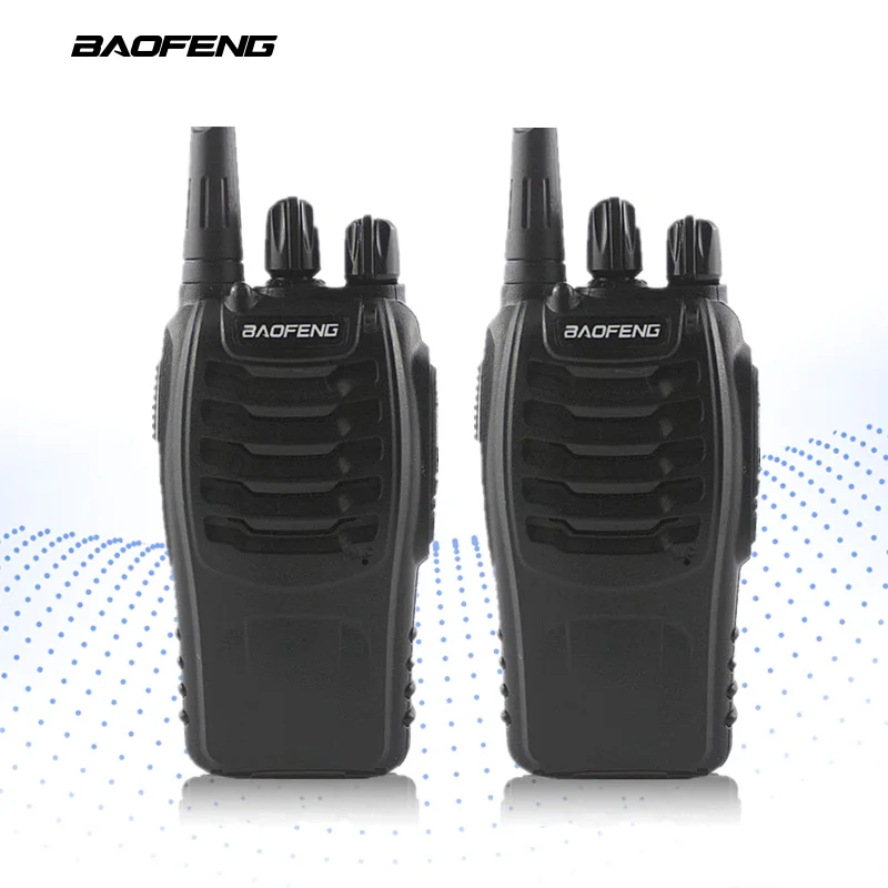 Портативная рация BAOFENG 2 шт. двухсторонняя 400 470 МГц УВЧ FM приемопередатчик|portable