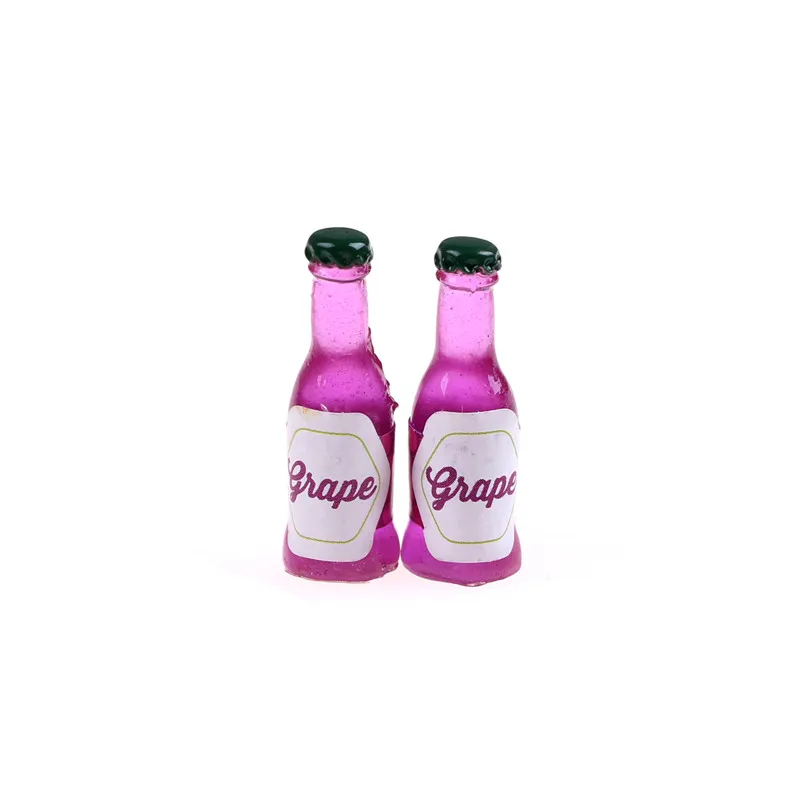2PCS Мульти декор мини милый 1/12 кукольный домик миниатюрные куклы ванная комната Гостиная мебель аксессуары детские игрушки DIY ремесла - Цвет: 2PCS