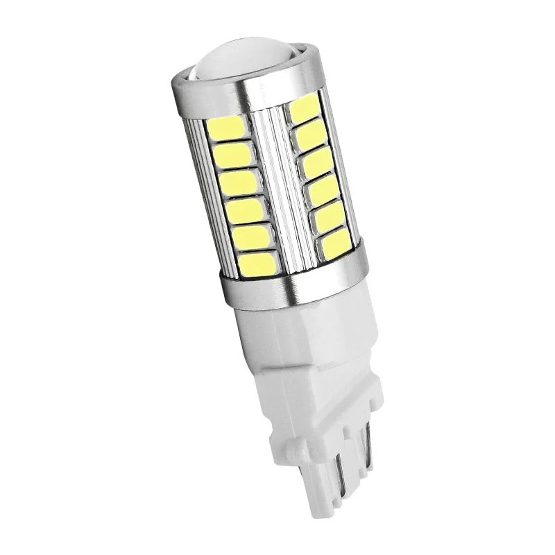 1 шт. 3157 светодиодный высокой мощности 33 SMD 5730 5630 Светодиодный Желтый Янтарный