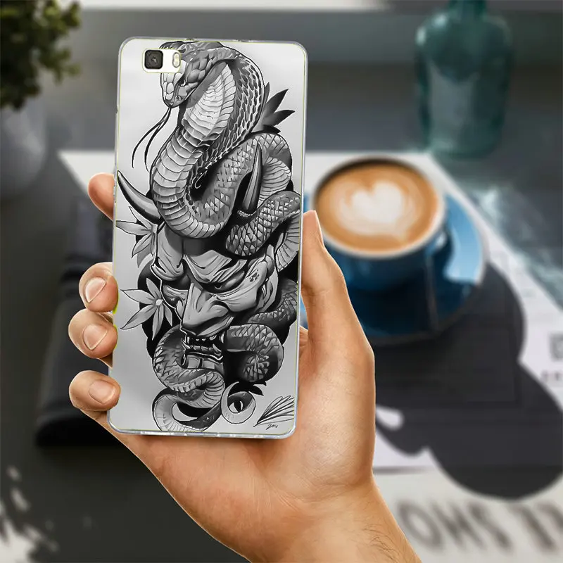 Чехол для телефона из мягкого ТПУ с рисунком чехол Huawei P8 P9 P10 P20 Lite Коврики 10 Pro Y5 Y6 Y3