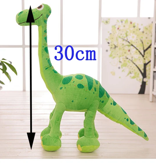 30cm 30/50/70 см машинок пиксара и Мак-игрушки из мультфильмов вечерние поставки Динозавр Арло пятно набитая животная плюшевая кукла рисунок, детский подарок на день рождения для детей - Цвет: 30cm