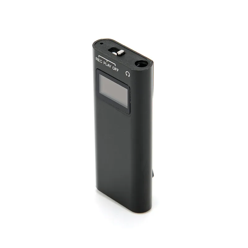 8GB маленький мини клип цифровой диктофон с активированным голосом