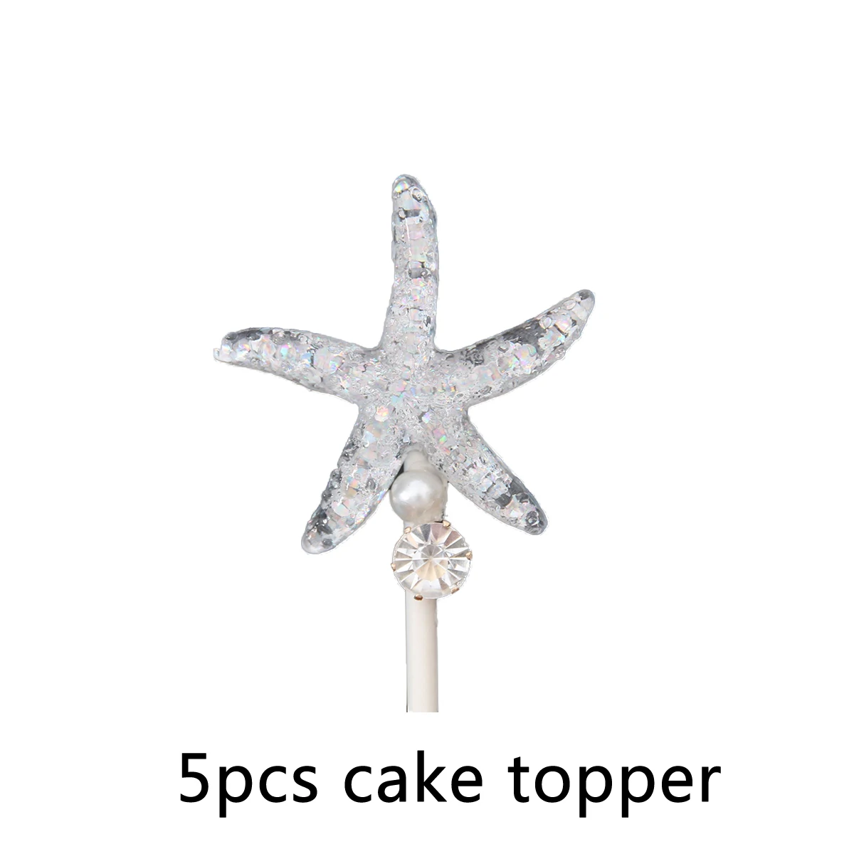 cake topper Amawill 1 шт. блестящий хвост русалки украшения для кексов DIY Украшение для свадебного торта Baby Shower Girl Русалка день рождения поставки 75D - Цвет: cake topper