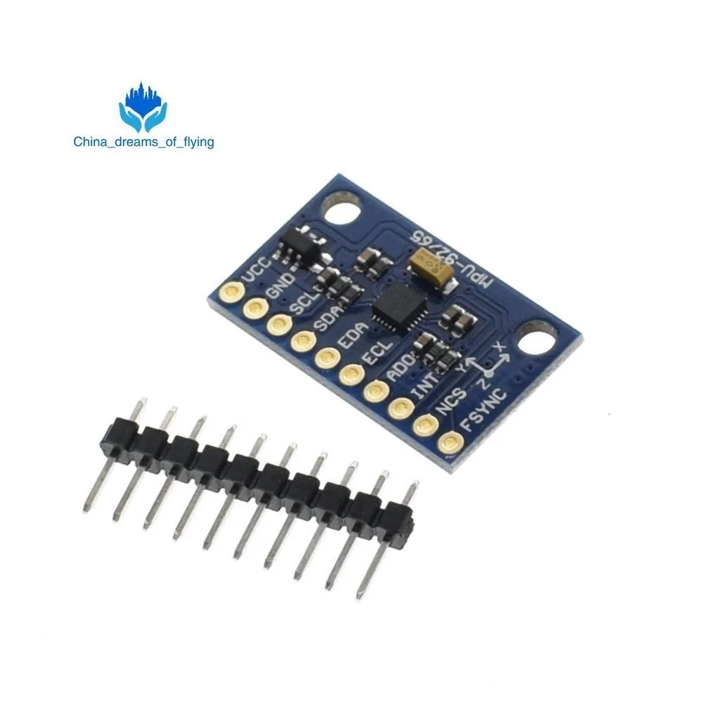 1 комплект SPI IIC/iec GY-9250 MPU 9250 MPU-9250 9-Axis Attitude+ гироскоп+ акселератор+ магнитометр Модуль датчика MPU9250 3-5 в питание