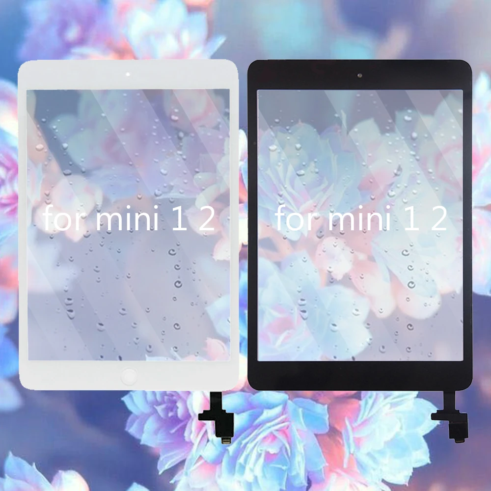 AA + оригинальный Digitzer Для Ipad Mini 1 2 3 белый/черный сенсорный экран фронтальный