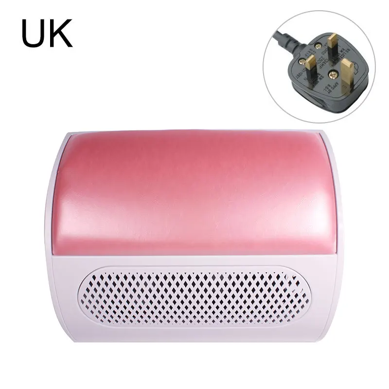 UK PLUG Kesinails мощный 36 Вт ногтей пылесборник 3 поклонников салон всасывания пылесоса ногтей маникюрные инструменты с 3 пылесборников - Цвет: UK PLUG