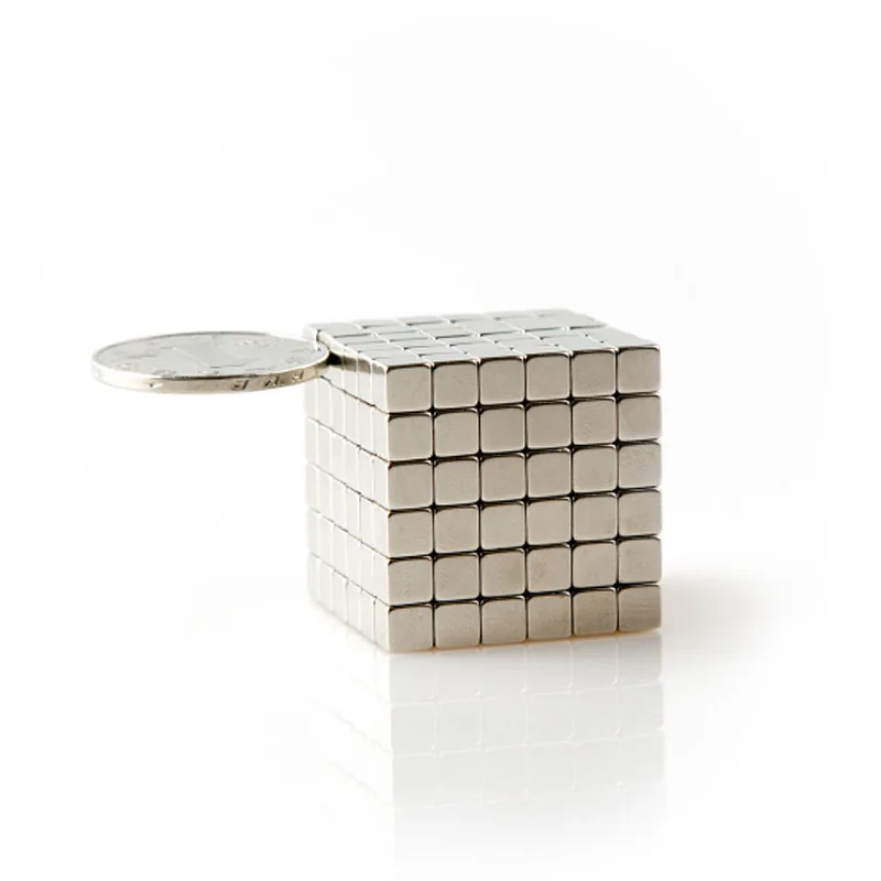 50Pcs 5x5x5mm Neodymium Magnet Cube 5mm N35 Permanent NdFeB Super Strong Powerful Magnetic Magnets Square Buck | Обустройство дома