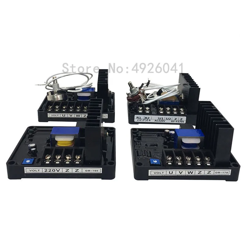 

GB160 regulator GB170 regulator 30 40 50KW diesel generator set with a brush AVR regulator