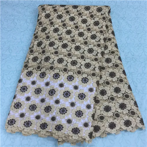 TX288 Free Shipping!! Multi Color lace African Cord Lace / Cupion Chemical for Party Dress 5Yards piece | Дом и сад