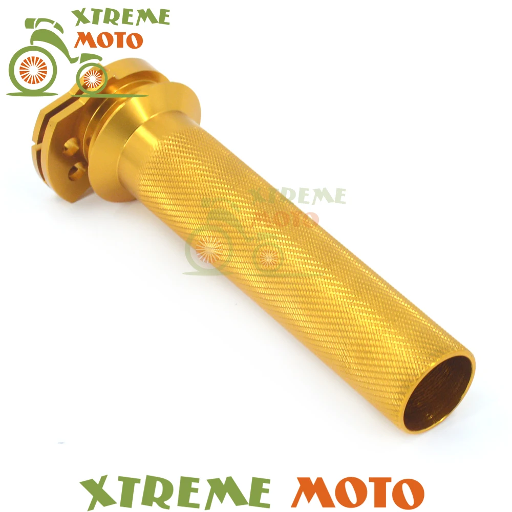 Заготовка CNC Золотой мотоцикл Твистер дроссельная труба для Suzuki RMZ 250 450 RMZ250 04 06 RMZ450