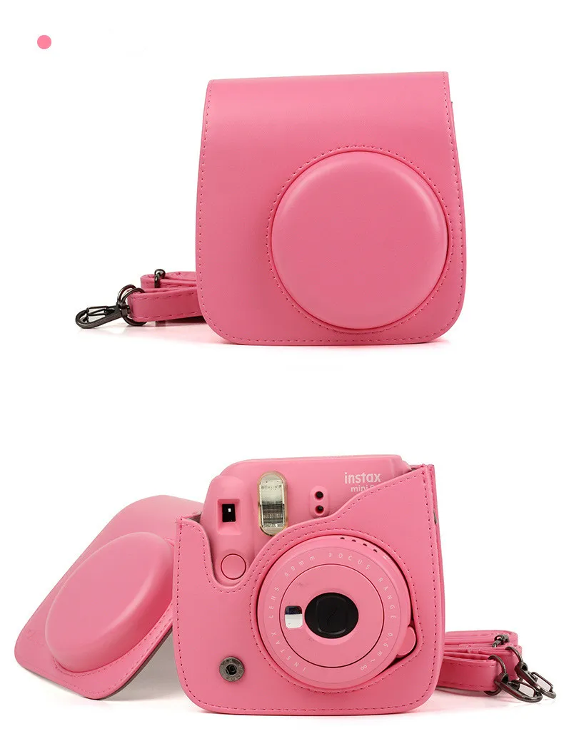 Для Fujifilm, Polaroid Mini 8/8+/9 Instax из искусственной кожи пленка Камера чехлы Сумки